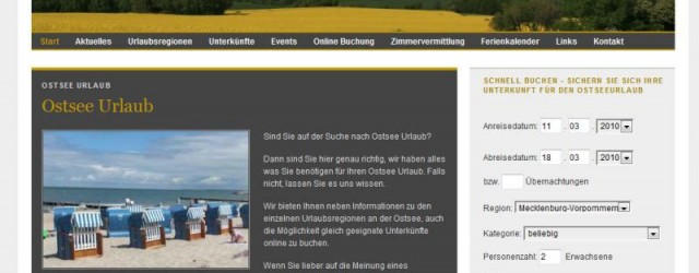 Ostsee Urlaub Ostsee Urlaub