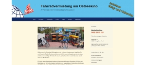Fahrradvermietung am Ostseekino  Ihr Fahrradverleih im Ostseebad Kühlungsborn160809